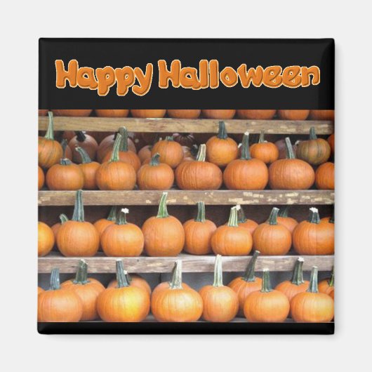 Halloween Pumpkin Wall Magneet (Voorkant)