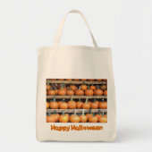 Halloween Pumpkin Wall Tote Bag (Voorkant)