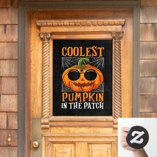Halloween Pumpkin Window Cling Raamsticker (Huis Deur)