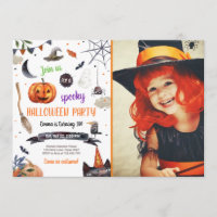 Halloween Pumpkin Witch Cat Spider Spooky Verjaard
