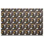 Halloween Pumpkin Witch Ghost Pattern Stof (Fat Quarter)