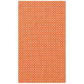 Halloween Pumpkin Witch Pet op groot Sinaasappel Tafelkleed (Voorkant)