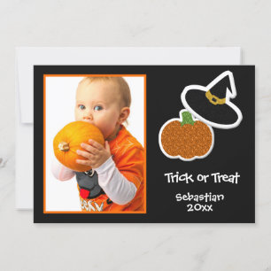 Halloween Pumpkin & Witches Pet Foto Lijst - Kaart