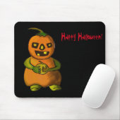 Halloween Pumpkinman Muismat (Met muis)