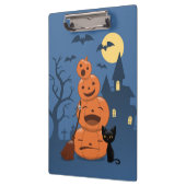 Halloween Pumpkins and Black Cat Klembord (Links)