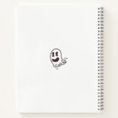 Halloween Pumpkins and Ghosts Notebook Notitieboek (Achterkant)
