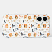 Halloween Pumpkins and Ghosts Pattern Case-Mate iPhone Case (Achterkant (horizontaal))