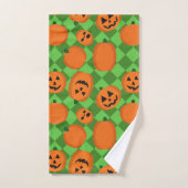 Halloween Pumpkins Bad Handdoek (Handdoek)