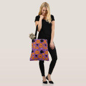 Halloween Pumpkins Black Cats en Ghost Tote Bag (Op model)