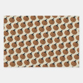 Halloween Pumpkins Boho die papierbladen verpakt Inpakpapier Vel (Voorkant 2)