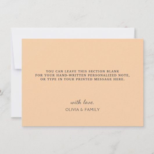 Halloween Pumpkins Boo Bedankkaart (Achterkant)