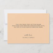 Halloween Pumpkins Boo Dank je kaart (Achterkant)