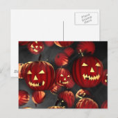 Halloween Pumpkins Briefkaart (Voorkant / Achterkant)