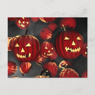 Halloween Pumpkins Briefkaart