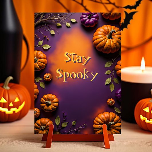 Halloween Pumpkins Briefkaart