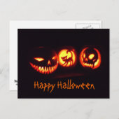 Halloween Pumpkins Briefkaart (Voorkant / Achterkant)
