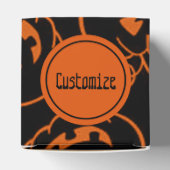 Halloween Pumpkins Cube Favor Box Bedankdoosjes (Bovenkant)