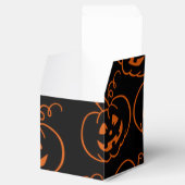 Halloween Pumpkins Cube Favor Box Bedankdoosjes (Geopend)
