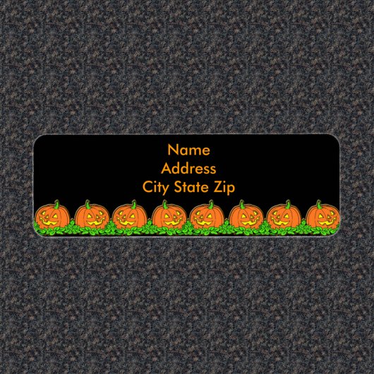 Halloween Pumpkins Etiket