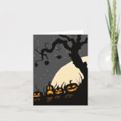 Halloween Pumpkins Feestdagen Kaart (Voorkant)