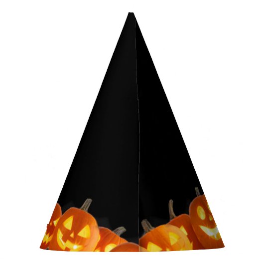 Halloween Pumpkins Feesthoedjes (Achterkant)