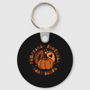 Halloween Pumpkins Football Baby Herfst Thanksgivi Sleutelhanger