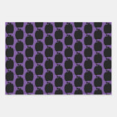 Halloween Pumpkins Hand Drawn Sinaasappel Black Pa Inpakpapier Vel (Voorkant)