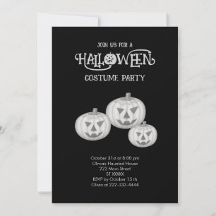 Halloween Pumpkins - Hand-getrokken illustratie Kaart