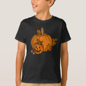 Halloween Pumpkins Holiday kinder t-shirt (Voorkant)