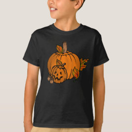 Halloween Pumpkins Holiday kinder t-shirt