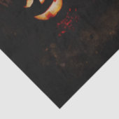 Halloween Pumpkins in Moonlight Decoupage Tissuepapier (Detail)