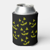 Halloween Pumpkins Jack O' Lantern Can Cooler (Blikje Voorkant)