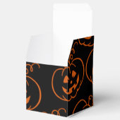 Halloween Pumpkins Jack-O-Lantern Cube Favor Box Bedankdoosjes (Geopend)