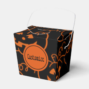 Halloween Pumpkins Jack-O-Lantern Favor Box Bedankdoosjes
