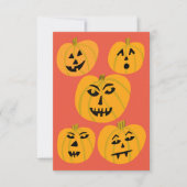 Halloween Pumpkins Jack-O-Lantern Kaart (Voorkant)