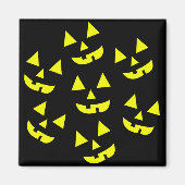 Halloween Pumpkins Jack O' Lantern Magneet (Voorkant)