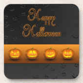 Halloween Pumpkins Jack-o-Lantern Onderzetter (Voorkant)