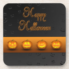 Halloween Pumpkins Jack-o-Lantern Onderzetter