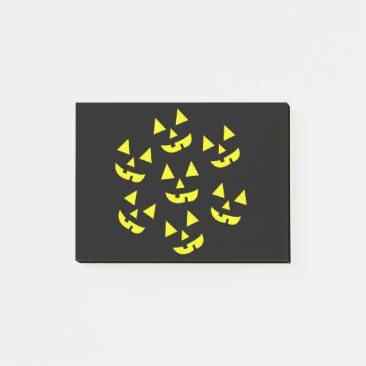 Halloween Pumpkins Jack O' Lantern Post-it® Notes (Voorkant)