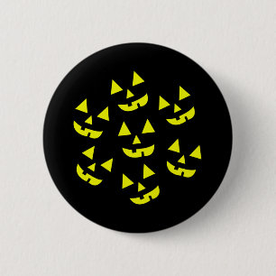 Halloween Pumpkins Jack O' Lantern Ronde Button 5,7 Cm