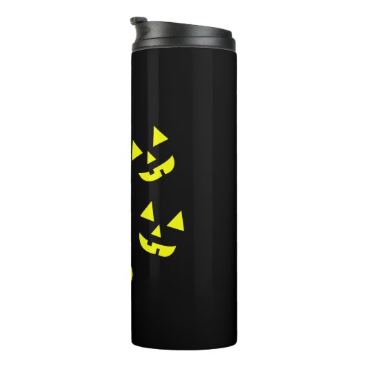 Halloween Pumpkins Jack O' Lantern Thermosbeker (Geroteerd rechts)