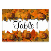 Halloween Pumpkins Kaart (Achterkant)