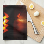 Halloween Pumpkins Kitchen Towels Theedoek (Quarter Fold)