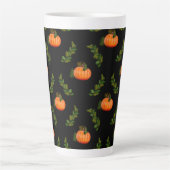 Halloween Pumpkins Latte Mok (Voorkant)