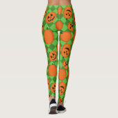 Halloween Pumpkins Leggings (Achterkant)