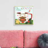 Halloween Pumpkins op Graveyard Canvas Afdruk (Insitu (Woonkamer))