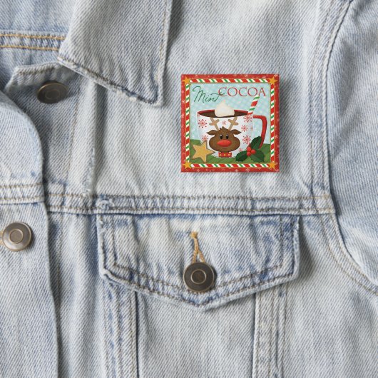 Halloween Pumpkins op Graveyard Vierkante Button 5,1 Cm (In situ)