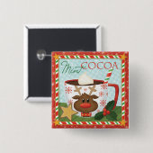 Halloween Pumpkins op Graveyard Vierkante Button 5,1 Cm (Voorkant /achterkant)