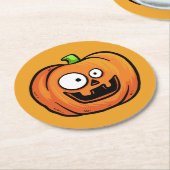 Halloween Pumpkins paper onderzetters 1 (Gebogen)