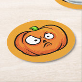 Halloween Pumpkins paper onderzetters 2 (Gebogen)